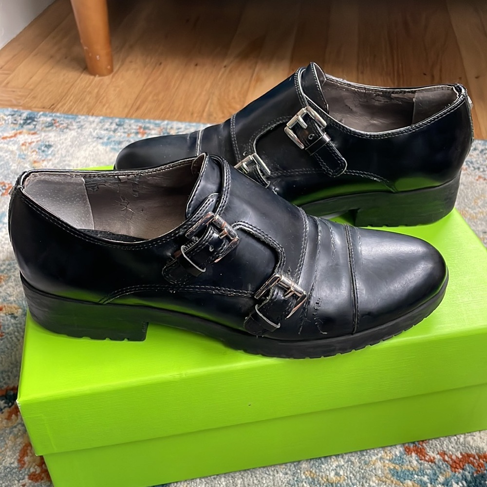 Sam Edelman Side Buckle Loafers
